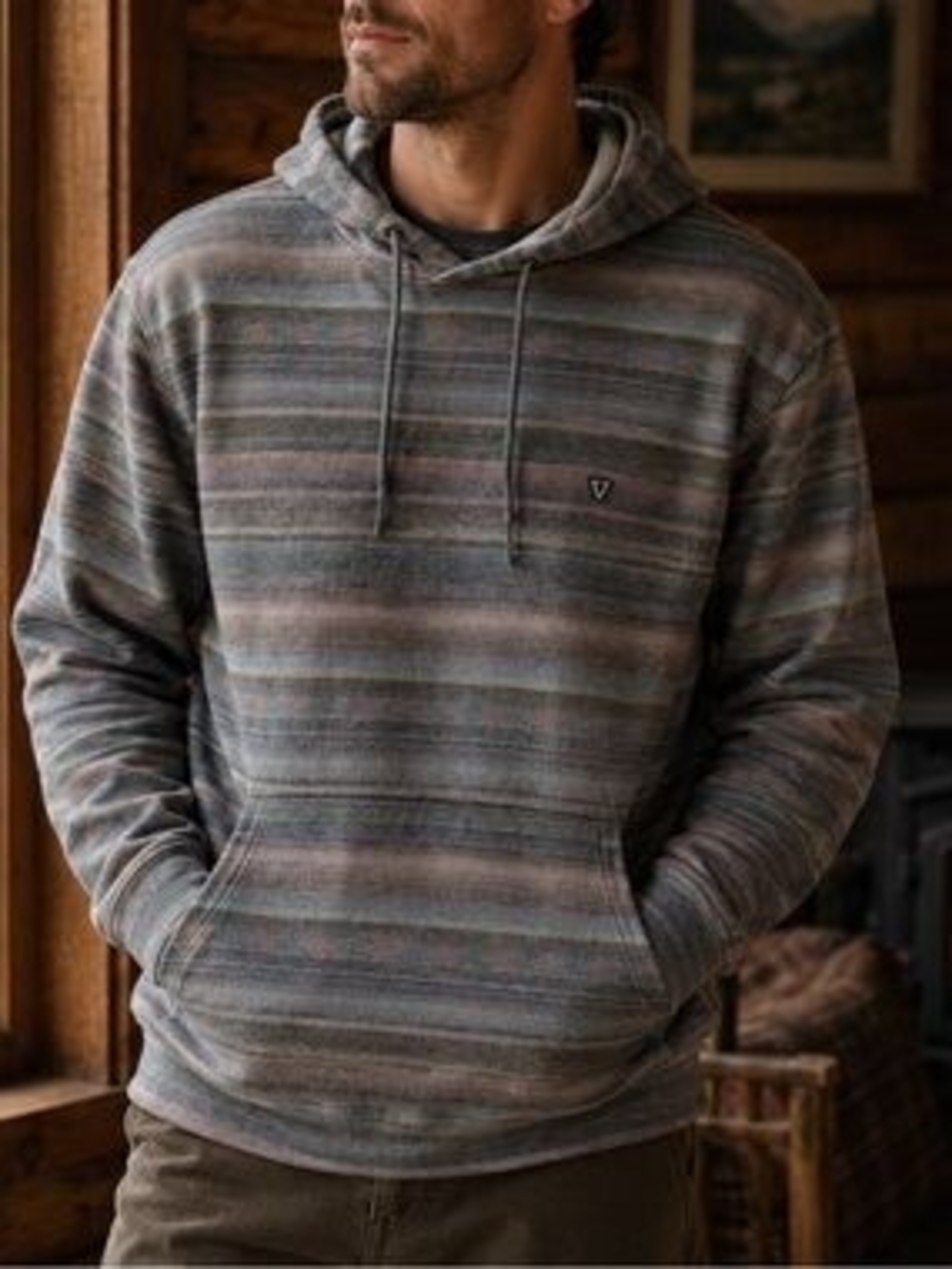 Vissla Super Rica Pullover Hoodie Size Medium